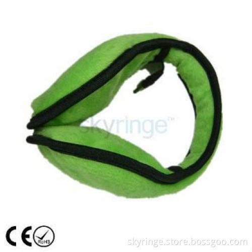 Over-ear earmuff plush headphone for PC